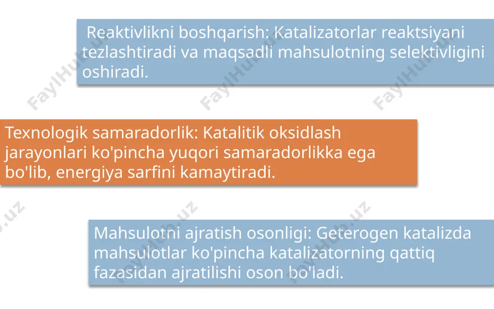 olefinlarni geterogen-katalitik oksidlash asosida sintezlash - Page 5