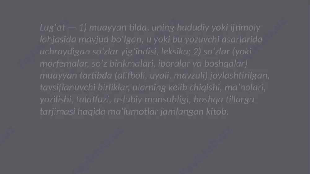 notanish so'zlarni o'zlashtirishning kuchi ularning o'quvchilarning o'quv nutq faoliyatida rus tili darslarida ham, adabiyot, tarix va boshqalar darslarida ham takrorlanishi bilan ta'minlanadi. lug'at-semantik ishlarni tashkil etishda har xil turdagi lug'atlardan foydalanish kerak. lug'atda ishlanayotgan har bir so'z yoki so'zlar guruhi nutq amaliyotiga maqsadli kirishga ega bo'lishi kerak. aks holda, so'z oddiygina esda qolmaydi, chunki u talabaning o'zboshimchalik bilan e'tiboriga tushmaydi. agar qisqa matnni yozish kechiktirilsa, kelajakdagi matnning asosi bo'lgan lug'at yozuvlari imkon qadar tez-tez ko'rib chiqilishi va darslik vazifalari bilan bog'liq holda yoki kelgusida mustaqil tayyorgarlik vazifasi sifatida bajarilishi kerak. ijodiy ish. ko'pincha, darslikdagi grammatika va imlo mashqlarini bajarib bo'lgach, bolalardan ba'zi iboralarning ma'nosini ochish so'raladi. bu yerda “izohlovchi lug‘at” mos yozuvlar vositasi bo‘lib xizmat qiladi. lug'at yozuvini o'qib chiqib, bolalar o'qituvchi rahbarligida so'zning leksik va semantik soyalarini aniqlaydilar. bu bolalarni tarbiyalash va rivojlantirish uchun juda muhimdir. ijodiy ishga tayyorgarlik ko'rishda o'qituvchi oldindan o'quvchilarning lug'atini faollashtiradi: so'zning ma'nosi oydinlashadi, bolalar …
