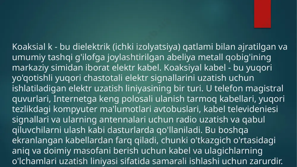 izolyatsiyali koaksial kabel - Page 3