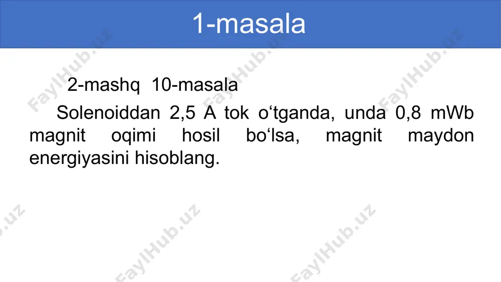 magnit maydon energiyasi - Page 4