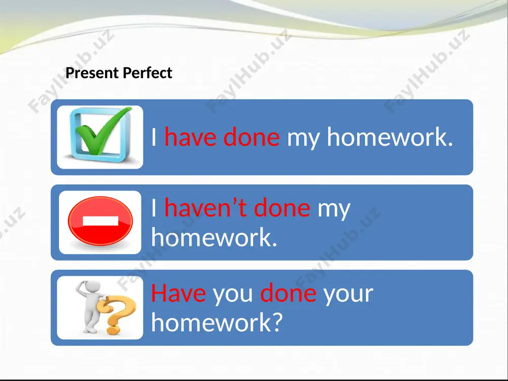 present perfect vs. present perfect continuous - Page 5