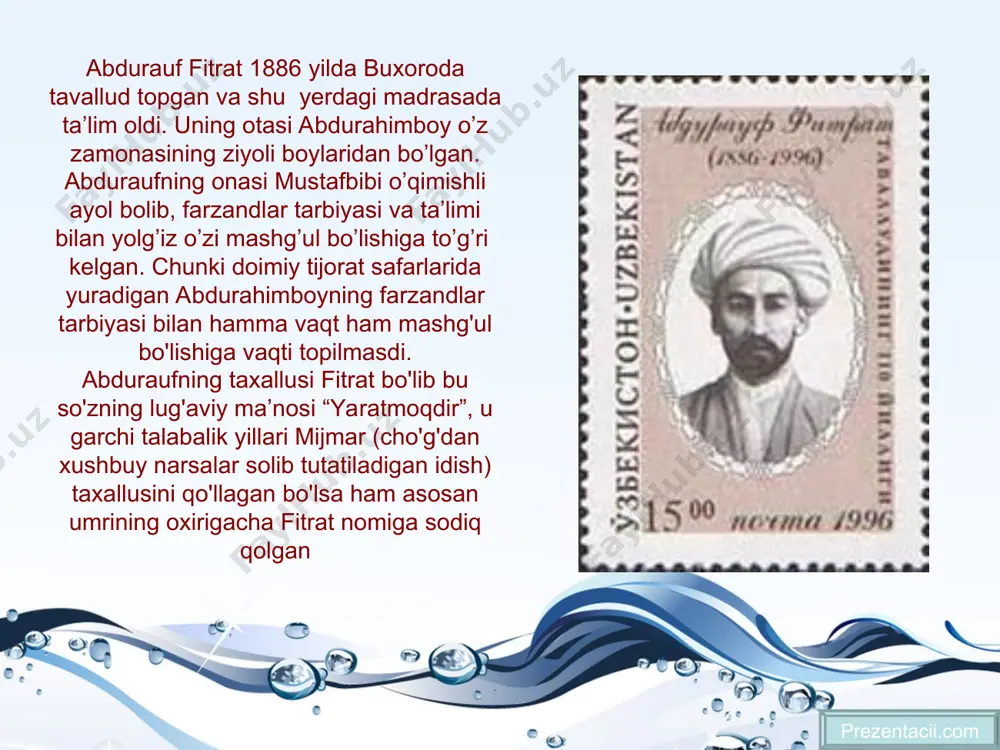 ulfat yaqin kelajakda turkiston xalqlari boshiga ham tushishi aniq ekanligini, tezroq bu holning oldi olinmasa yomon oqibatlarga olib kelishi mumkinligini tushunib yetadi. va buni xalqqa tushuntirishga harakat qiladi. uning bu fikrlari qanchalik to'g'ri ekanligini mustamlaka zulmi ostida o'tgan tariximiz isbotlab turibdi. abdurauf fitrat yana bir «johilona taassubg'a misol» nomli asarida «buxoro shahrining o'ramlarina ushbu mazmunda bir e’lon yopishtirilg'on edi: yangi chiqqan jadidlar bolalarimizning e’tiqodlarini buzalar munda xunarlarinda hech kim bolasini o'qutmasin, o'qutsa shu kishini o'ldirajakmiz, jadidlar jivlashib o'lturmasinlar, agarda jivlashib o'ltursalar biz onlarning boshlarini kesamiz, jadidlar namoz birla ro'zani o'tamaylar, munlar kofirlar qonlari halol» --degan fikrni keltiradi. bu so'zlar diniy taassubga erk bergan mullalar tomonidan buxoroning odamlar gavjum bo'ladigan joylariga yozib ketigan edi. abdurauf fitrat ushbu asarida chala mullalarning kirdikorlarini fosh etadi. fitrat o’sha davrdagi murakkab vaziyatni ilmiy va oqilona tushuntirib berdi. davlatlar va hududlar o’rtasidagi ziddiyatli munosabatlar to’g’risida asosli fikrlar aytdi. jumladan u evropadagi etakchi davlatlar o’rtasidagi mustamlaka o’lkalar …