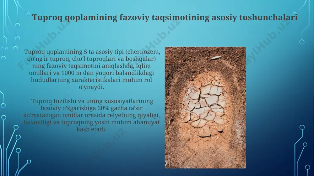 tuproq qoplamining mintaqalarda tarqalish qonuniyatlari - Page 4