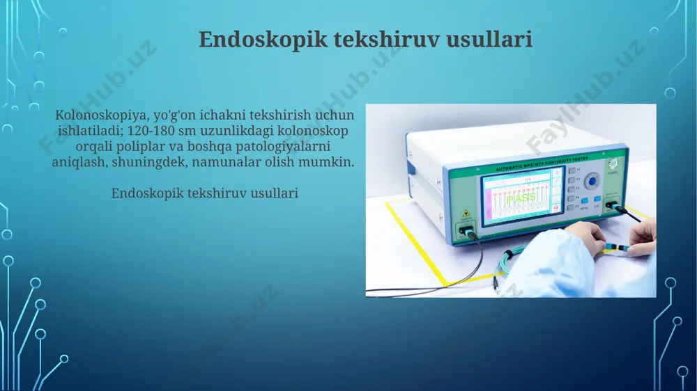 bemorlarni tibbiy uskunalar bilan tekshirishga usullari - Page 4