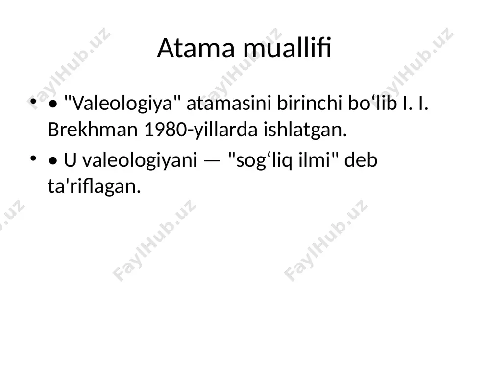 valeologiyaning qisqacha tarixi - Page 5