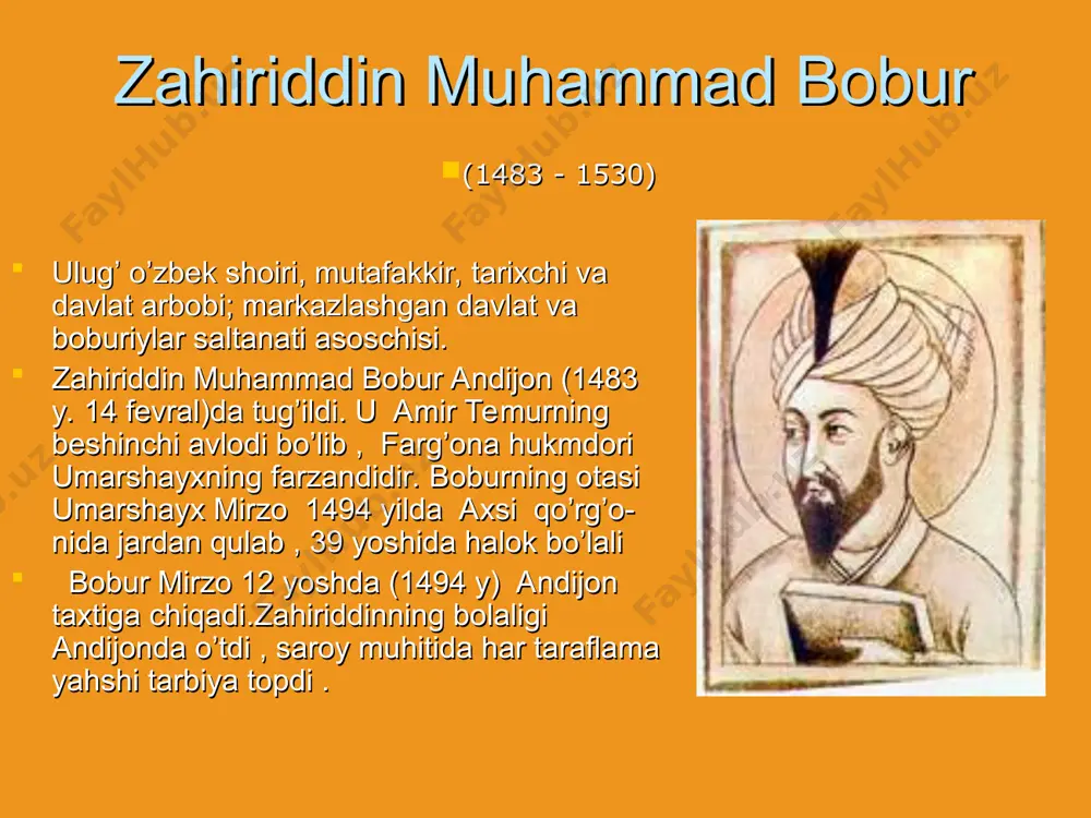 shoh va shoir z.m. bobur hayoti va ijodi - Page 3