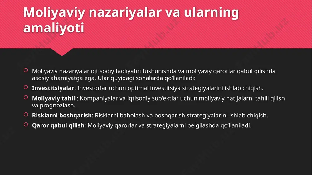 moliyaviy nazariyalar - Page 5
