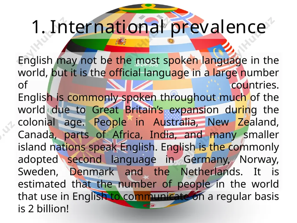 study programs are conducted in the english language. countries like the uk and usa, home to the two prominent varieties of the language, offer some of the best education programs. needless to say, barring language courses, every uk and us university conducts its certificate, graduate, and postgraduate programs in english. in addition, libraries, journals, educational magazines, and bulletins are all published in their native language. even in countries which are multilingual, english is mostly positioned as the second most important language. 5. pop culture many of the world’s top films, books and music are published and produced in english. therefore by learning english you will have access to a great wealth of entertainment and will be able to get greater cultural experiences. 6. the internet most of the content produced on the internet (around 50%) is in english. so knowing english will allow you access to an incredible amount of …