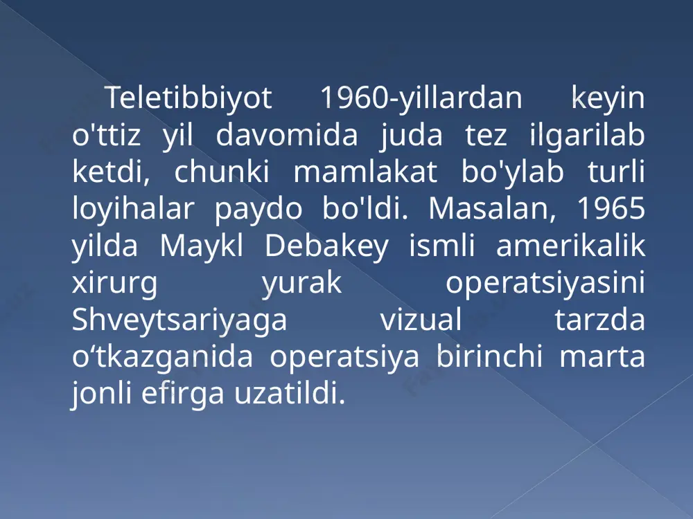 teletibbiyot texnologiyalari va ularning amaliy tadbig‘i - Page 5