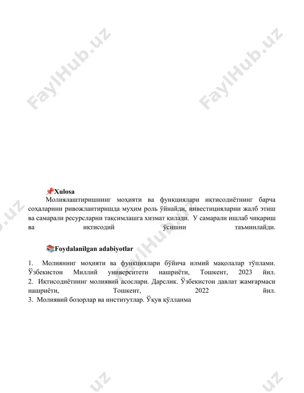 moliya va investitsiyalar - Page 5