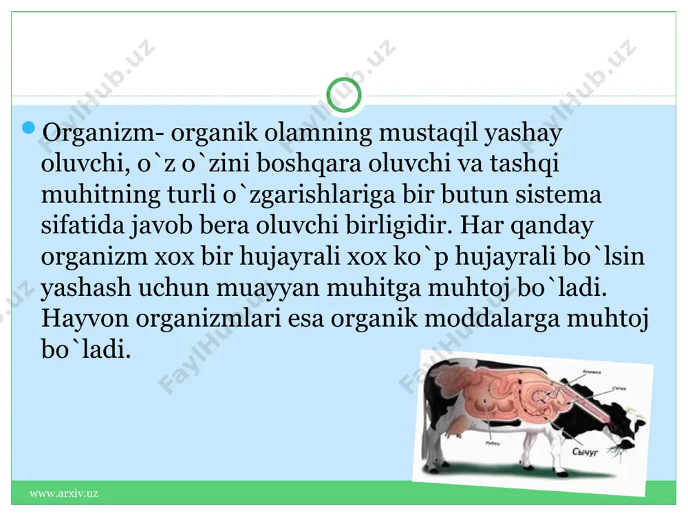 gipertonik sharoitda hayvon organizmining gomeostazini o`rganish - Page 4