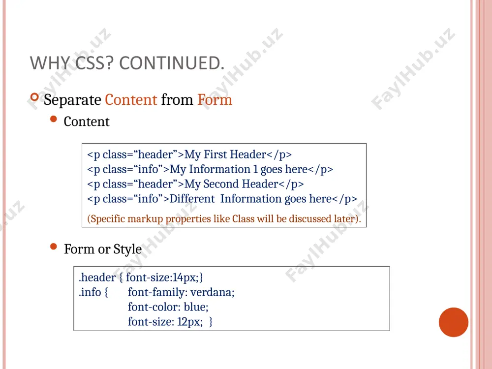 intro to css - Page 5