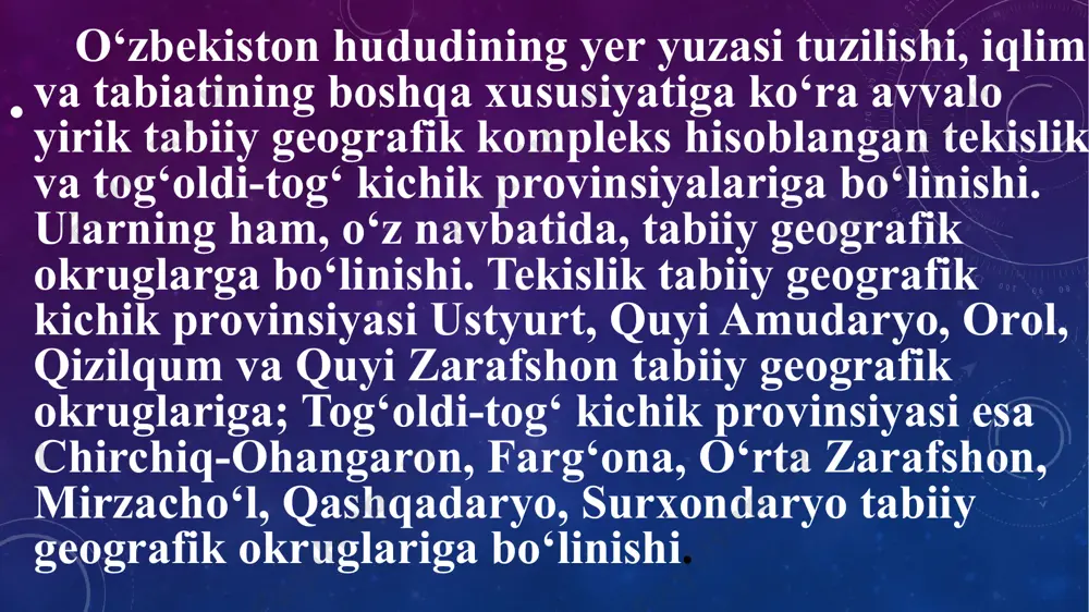 o'zbekiston geografiyasi fanidan mustaqil ishi - Page 4