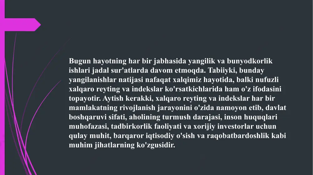 xalqaro reytinglar va ularga o'zbekistonning integrallashuvi - Page 3