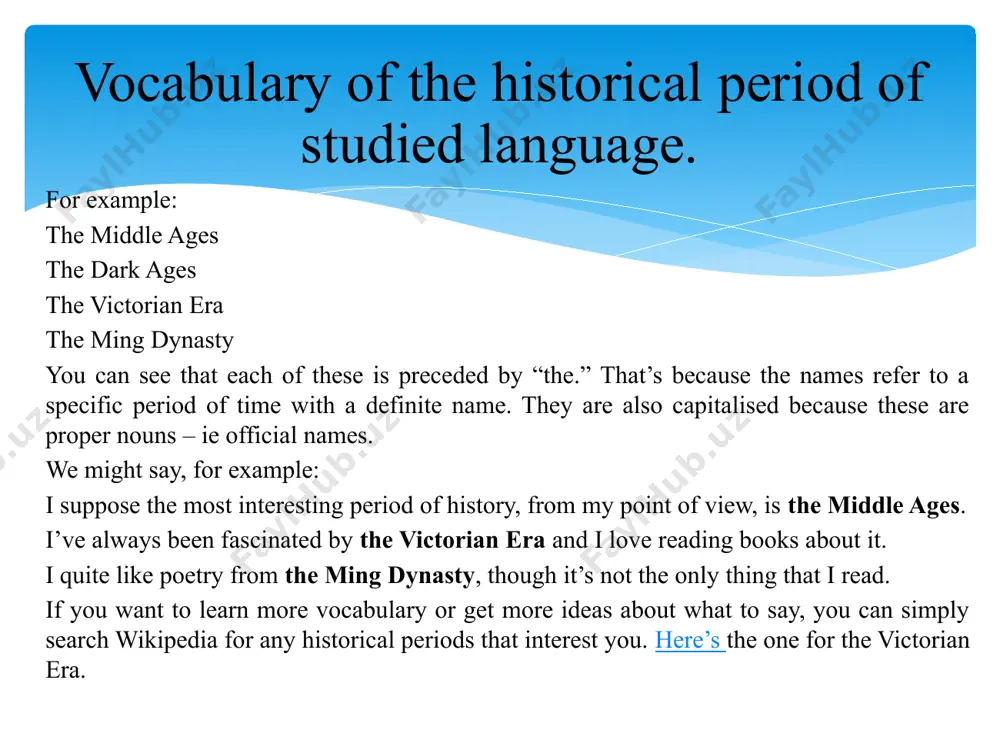 history vocabulary - Page 5