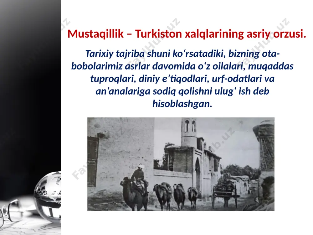 kistondagi mahalliy sharoitni yaxshi bilmas, buning ustiga kuchsiz siyosatchi edilar. aslini olganda, muvaqqat hukumat turkiston o‘lkasi general-gubernatorligini turkiston komitetiga almashtirish bilan mustamlakachilikdan iborat o‘lka boshqaruvini mohiyat e’tibori bilan avvalgicha qoldirdi, faqat uning nomini o‘zgartirdi, xolos. bu holat, albatta, sezilmasdan qolmadi va turli holatlarni keltirib chiqardi. tez orada turkiston komiteti bilan mahalliy, siyosiy va jamoat tashkilotlari hamda sovetlar (toshsovet) o‘rtasida turli qarama-qarshiliklar vujudga kelishiga sabab bo‘ldi. butunturkiston musulmonlari qurultoylari hamda “sho‘roi islomiya” va “sho‘roi ulamo” tashkilotlarining faoliyati. 1917-yil 14-martda toshkent shahrida turkiston taraqqiyparvarlarining ijtimoiy-siyosiy tashkiloti bo‘lgan “sho‘roi islomiya” (“islom kengashi”) tuzildi. “sho‘roi islomiya” faoliyatida munavvarqori abdurashidxonov, mahmudxo‘ja behbudiy, mustafo cho‘qay, ahmad zaki validiy, islom sulton shoahmedov, toshpo‘latbek norbo‘tabekov kabi shaxslar muhim rol o‘ynashgan. ubaydulla xo‘jayev tashkilotga dastlab abdulvohidqori abduraufqori o‘g‘li, keyinchalik ubaydullaxo‘ja asadullaxo‘jayev (ubaydulla xo‘jayev) rais qilib saylangan. tarixda ilk marta butunturkiston miqyosida musulmonlar qurultoyi chaqirilib, unda tub xalqlarning muxtoriyat tomon qat’iy intilishi, o‘z an’analari, urf-odatlari va turmush tarzini izchil himoya …