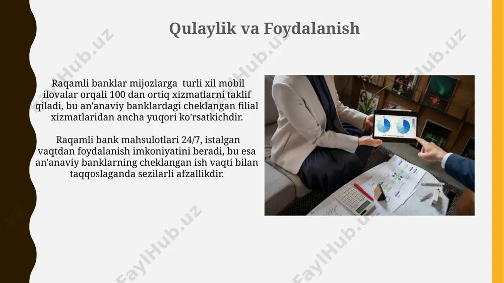 raqamli va an'anaviy bank mahsulotlarini taqqoslash - Page 5