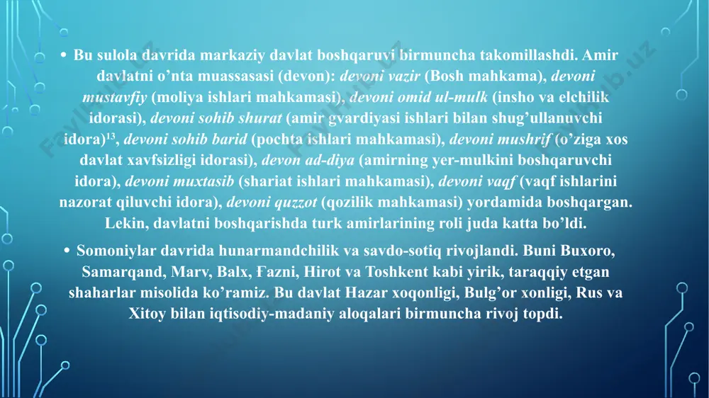 o’rta osiyo ning xiv-xvi asrlar tarixiga oid yozma manbalar - Page 5