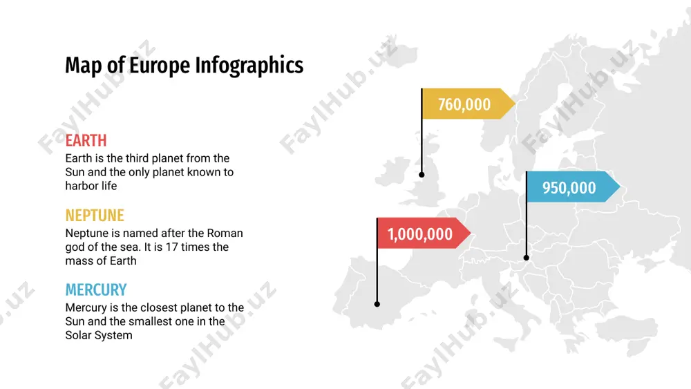 r jupiter is a gas giant sun the sun is a star saturn saturn has several rings moon the moon is a satellite earth earth is full of life map of europe infographics mercury mercury is the smallest planet mars despite being red, mars is cold sun the sun is the star at the center earth earth is the only planet with life moon the moon is an astronomical body map of europe infographics saturn has several rings saturn venus has a beautiful name venus the moon is a satellite moon saturn has several rings saturn venus has a beautiful name venus the moon is a satellite moon map of europe infographics saturn is the ringed one and a gas giant saturn despite being red, mars is a cold place mars neptune is the farthest planet from the sun neptune mercury is the closest planet to the sun mercury map …