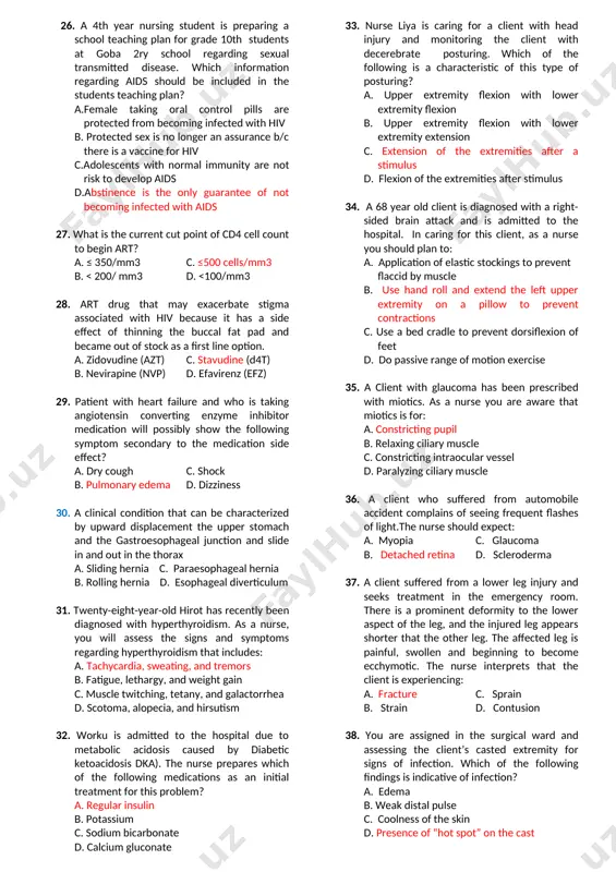 ge agent d. leader 16. the client is diagnosed to have rubella associated with pertussis. which of the following transmission based precaution should the nurse observed? a. airborne precautions b. contact precautions c. droplet precautions d. all of the choices 17. contact precaution is being observed by the nurse in caring for a client with infection. in which type of client should this precaution be applied? a. an 18-year old, male, with hepatitis a virus. b. a 10 – year old child diagnosed with rubella. c. a child who is suffering from mumps. d. adult client diagnosed with tuberculosis. 18. the following health care waste are considered infectious wastes, except; a. cultures and stocks of infectious agents from laboratory. b. waste from infected client in the isolation ward. c. waste containing cytostatic drugs. d. unused blood products in the laboratory. 19. waste from a broken thermometer and blood pressure gauges, …