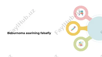 boburnoma asarining falsafiy — PPTX
