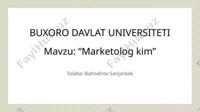 marketologkim — PPTX