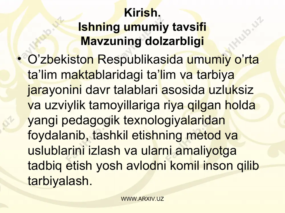 nutq uslublari mavzusini zamonaviy texnologiyalar asosida o’rgatish - Page 3