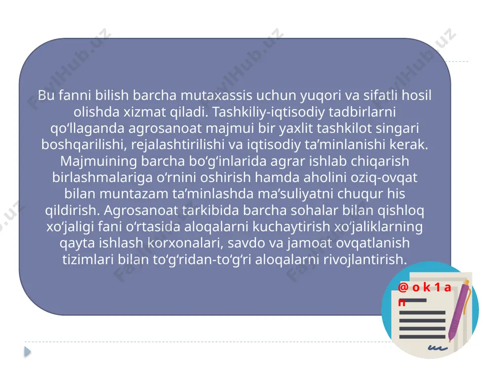 qishloq xo‘jalik mahsulotlarini saqlash va qayta ishlash. - Page 5