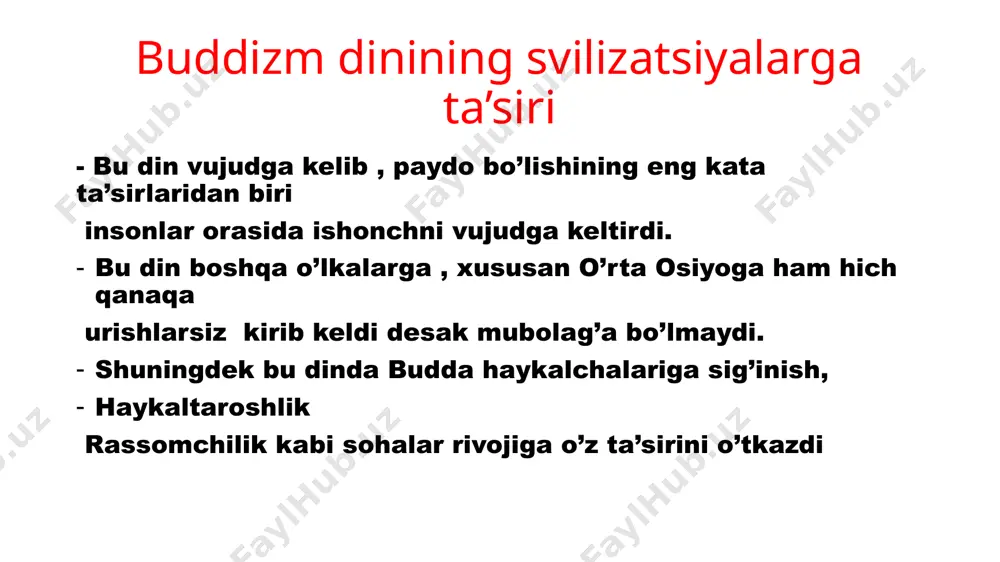 jahon dinlarining sivilizatsiyalarga ta’siri 2 - Page 2