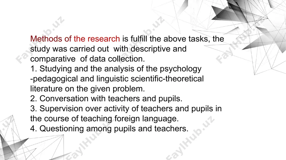 kurs ishi “extracurricular work on a foreign language” - Page 4