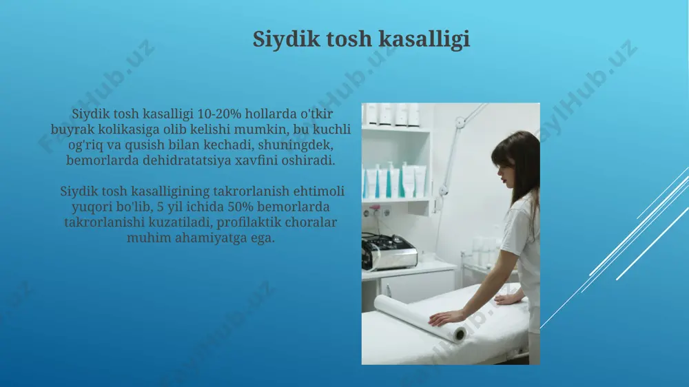 siydik ayiruv sistemasiga oid taqdimot - Page 5