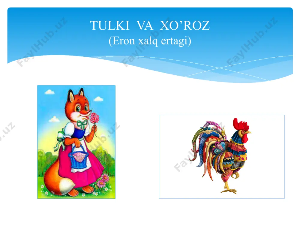 tulki va xo’roz - Page 3