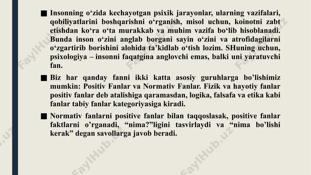 psixologiya fanining taraqqiyot tarixi - Page 4