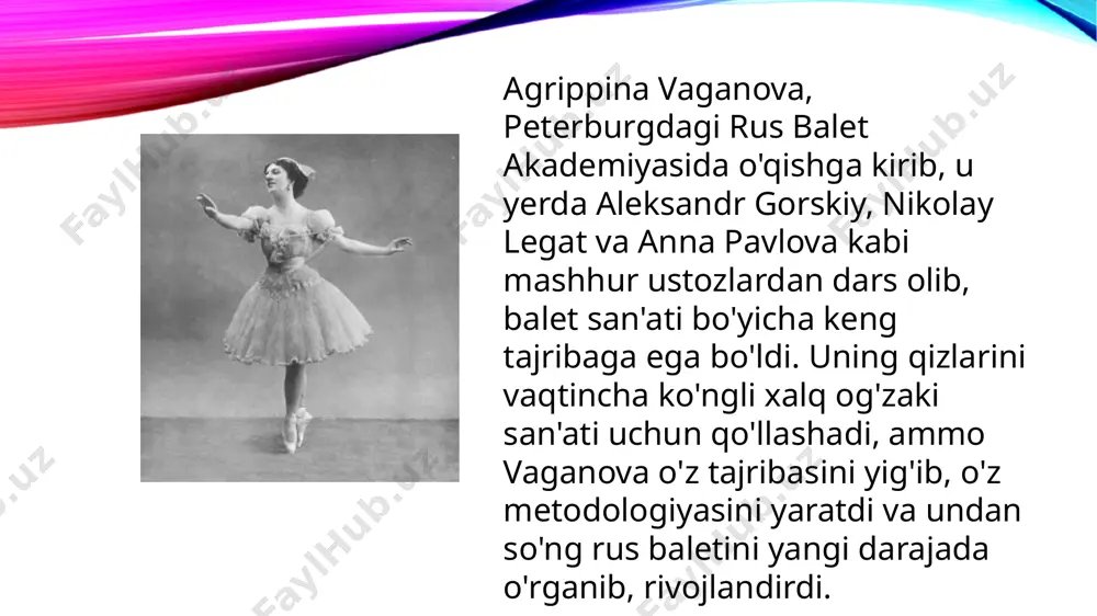 agrippina yakovlevna vaganova hayoti va ijodi - Page 4