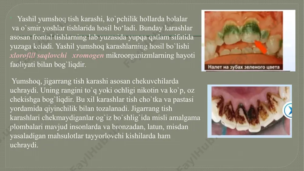 tish karashlari va toshlarini tozalash usullari - Page 5