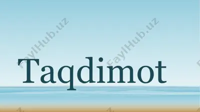 minnatdorchilik yuragimda yashaydi — PPTX