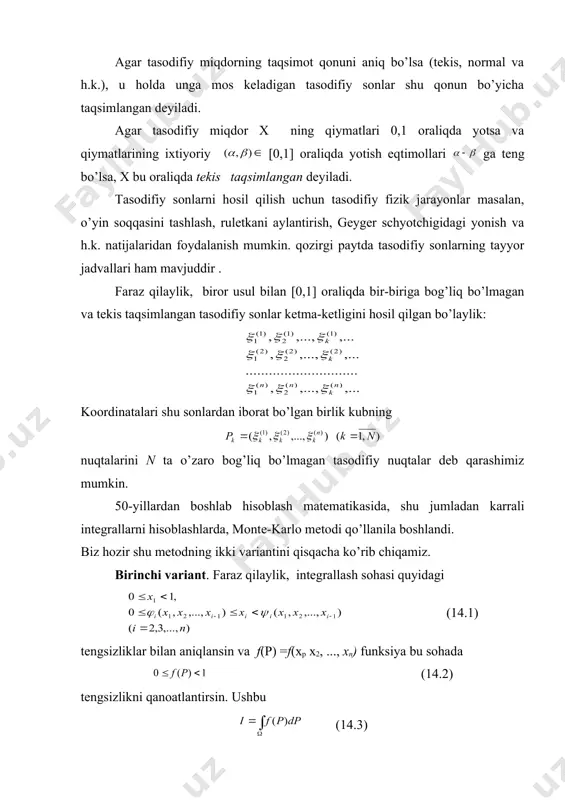 statik sinov metodi (monte-karlo metodi) - Page 3