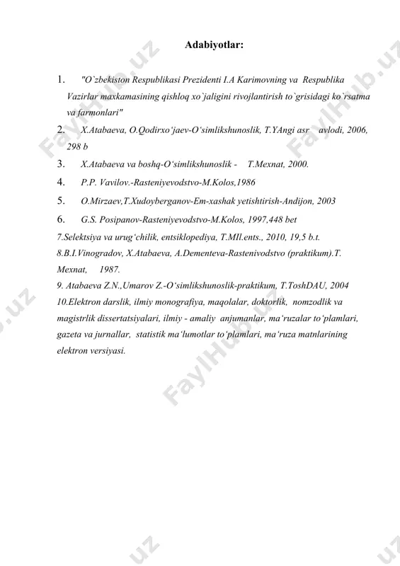o`simliklar biologiyasining shakllanish sharoiti - Page 5