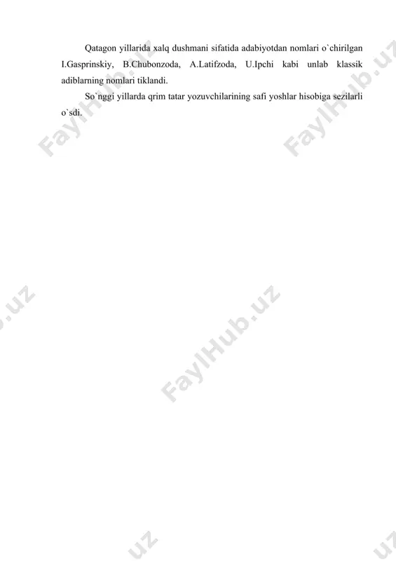 volga bo`yi xalqlari adabiyoti. tatar adabiyoti - Page 5