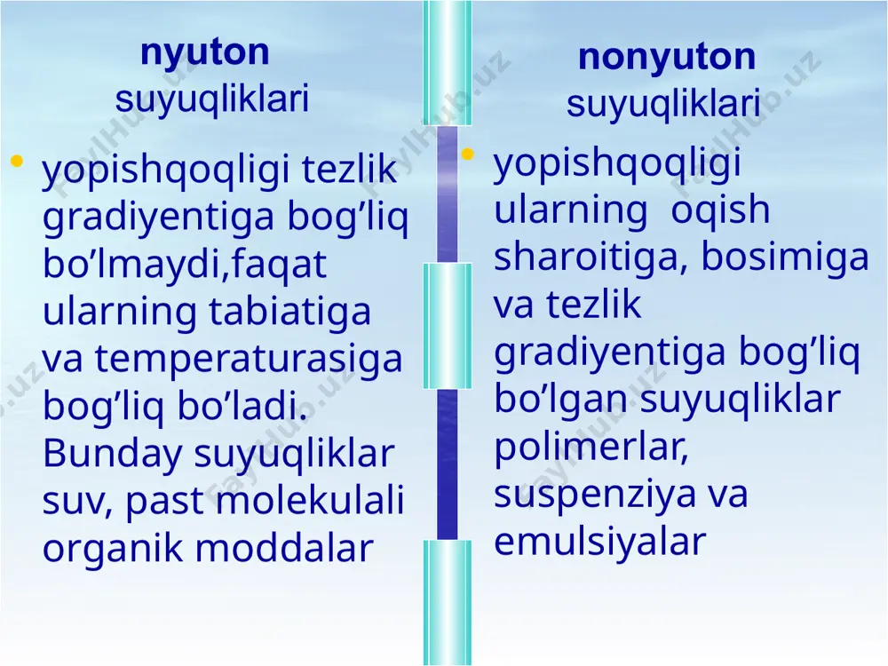 i elastik rezervuar kabi modellashtiriladi gidrodinamik model qon yurakdagi elastik rezervuarga (arteriyaga) kiradi, qon oqishining hajmiy tezligi q ga teng. qon elastik rezervuardan, chetki qismlarga (arteriolalar, kapillyarlarga) q0 hajmiy tezlik bilan oqib chiqadi. faraz qilaylik, chetki sistemalarning gidravlik qarshiligi o‘zgarmas bo‘lsin. bu elastik rezervuarning chiqish qismiga mahkamlangan “qattiq” naycha qo‘yish orqali modellashtiriladi. yurakdan oqib chiqayotgan qonning hajmiy tezligi elastik rezervuar hajmining ortishi tezligiga va elastik rezervuardan oqib chiqayotgan qonning tezligiga tengligini ko‘rsatuvchi yetarlicha aniqlikka ega bo‘lgan tenglamani tuzish mumkin; elektrik model qon aylanish sistemasining elektrik modeli roston modelining elektrik sxemasi roston modeli bu yerda sinusoidal bo‘lmagan elektr kuchlanishni beruvchi u manba, yurakka o‘xshash, to‘g‘rilagich b—yurak klapani vazifasini bajaradi. kondensator c yarim davrga teng bo‘lgan vaqt davomida zaryadni to‘plab, so‘ng rezistor r orqali zaryadsizlanadi va shu yo‘sinda rezistor orqali oqib o‘tayotgan tok kuchi silliqlanadi. kondensatorning ish faoliyati elastik rezervuar (aortalar, arteriyalar) nikiga o‘xshash bo‘lib, arteriolalarda va kapillyarlarda qon bosimi o‘zgarib turishlarini …