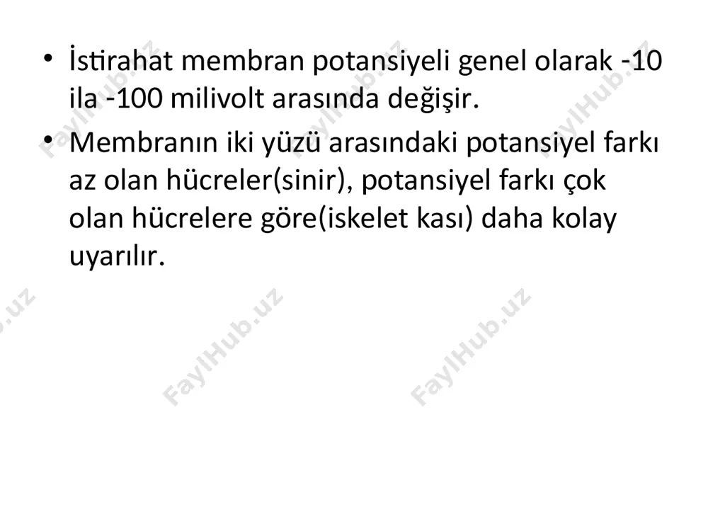 mada o bölgedeki dokunun sertleşmesi olayına adezyon denir. lokal adezyonların çözülmesinde surge’li faradik akım, genel adezyonların çözülmesine su içi uygulamaları ile yapılan sinüzoidal akım etkilidir. zıt irritasyon tesiri ile ağrıyı azaltmada: şiddetli ve surge edilmeyen bir akım duyu sinirlerine uygulanırsa sinir buna adapte olur ve uyarılabilirliği azalır. akım kesildiğinde bir süre daha bu özelliğini korur. tetanik, faradik ve sinüzoidal akımlar bu amaçla kullanılır. histeri paralizisinde: bu hastalarda gerçek bir felç yoktur. kişiler herhangi bir hareketi yapamadıklarını ısrarla söylerler. tetanik faradikle ve surge’li faradikle uyarı verilerek gerçek paraliziden ayrım yapılır. sinir yaralanmalarının 14-21 günü içinde bir kasta paraliziye neden olan sinir lezyonları şunlardır.: 1. nöropraksia: bir yere çarpma yada bası altında kalma sonucu sinir gövdesi impulsları iletemez. sinirde dejenerasyon yoktur. faradik akıma cevap vardır. motor sinirlerin nöropraksia durumlarında impulslar beyinden sinirin innerve ettiği adeleye geçemezler. ya da sinirin herhangi bir görünümünden itibaren ileti kesilmiştir. sinirde dejenerasyon olmadığı için faradik akıma cevap …