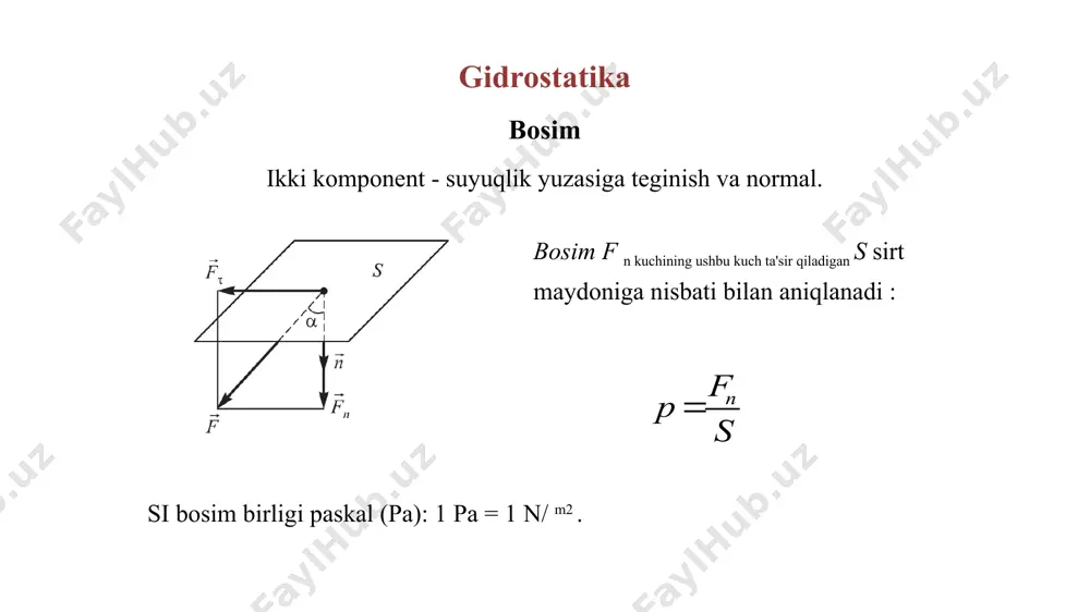 suyuqlik mexanikasi elementlari - Page 4