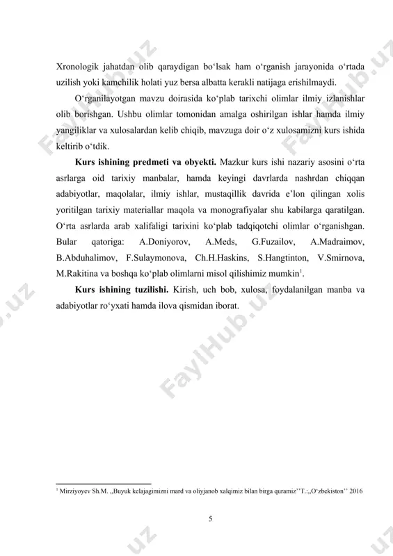 ida ibtidoiy jamoa tuzumining ko‘pgina qoldiqlari, harbiy demokratiya belgilari saqlanib qolgan edi. aynan shu davrdan boshlab arab xalifaligining o‘ziga xos belgilari - davlat boshlig‘i qo‘lida ham dunyoviy, ham diniy hokimiyatning qo‘shilib ketishi sodir bo‘ladi. ikkinchi davr - damashq (suriya) davri - umaviylar sulolasining hukmronligi davri (661-750 yillar) bo‘lib, bu vaqtda o‘ziga xos despotiya ko‘rinishidagi merosiy xalifa boshchilik qiladigan nisbatan markazlashgan davlat tashkil topgan. xalifa ayni paytda islom dinining ham boshlig‘i hisoblangan. uchinchi davr - bog‘dod (eron-mesopatamiya) davri - abbosiylar sulolasining idora qilish davri bo‘lib, 750 - 1055 yillarni o‘z ichiga oladi va xalifalikning turklar tomonidan bosib olinishi bilan tugaydi. vi-vii asrlardagi arablarning ijtimoiy tuzumida hali urug‘chilik belgilari kuchli edi. arablar - ko‘chmanchi (badaviy) arablar ham, o‘troq arablar ham juda ko‘p urug‘ va qabilalarga bo‘lingan edi. xun olish bor edi. urug‘ning boyroq a’zolari qurbsizroq qarindoshlariga iqtisodiy jihat-dan yordam berishi lozim edi. har bir qabilaning o‘z diniy marosimi mav-jud edi. qabila va …