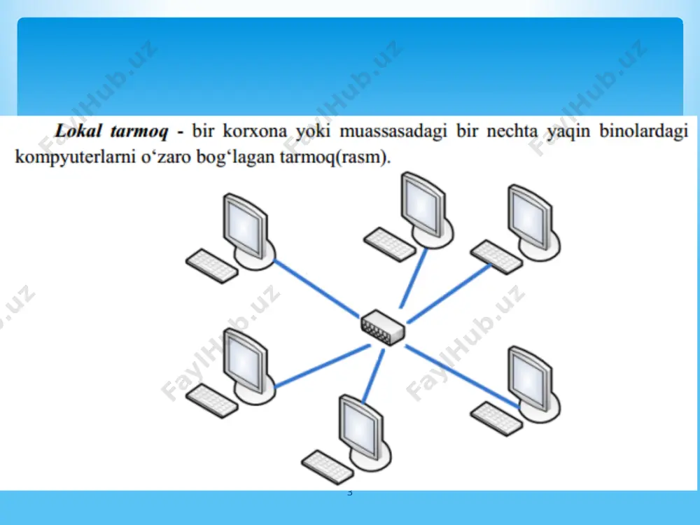 tarmoq tushunchasi va uning ahamiyati - Page 3