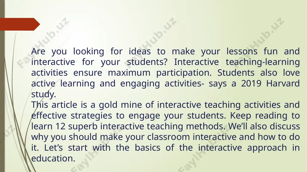 interactive teaching methods - Page 3