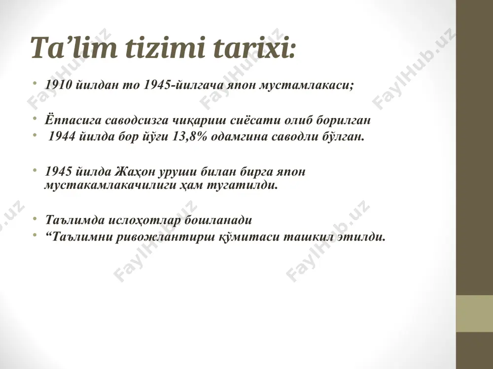 osiyo mamlakatlariida ta'lim tizimi - Page 5
