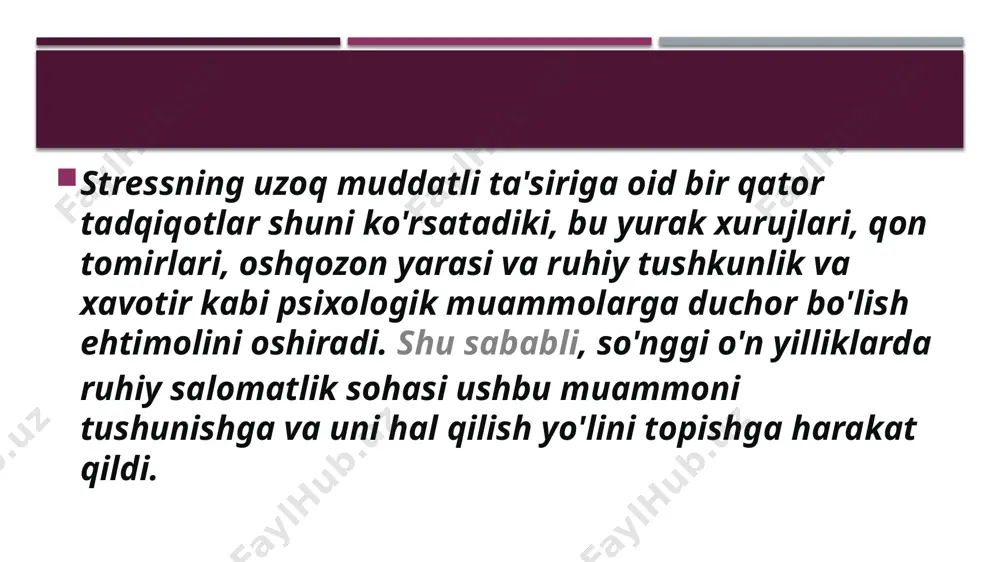 tibbiyot xodimlarida stress va uning bosqichlari - Page 4