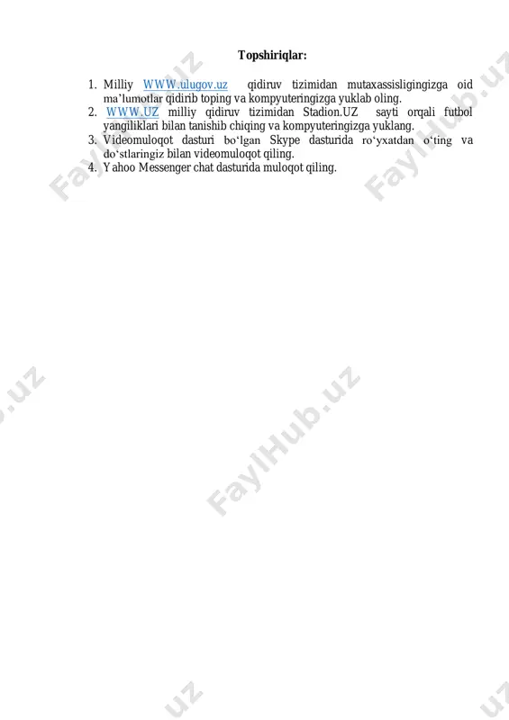 internet va milliy tarmoq xizmatlari - Page 4