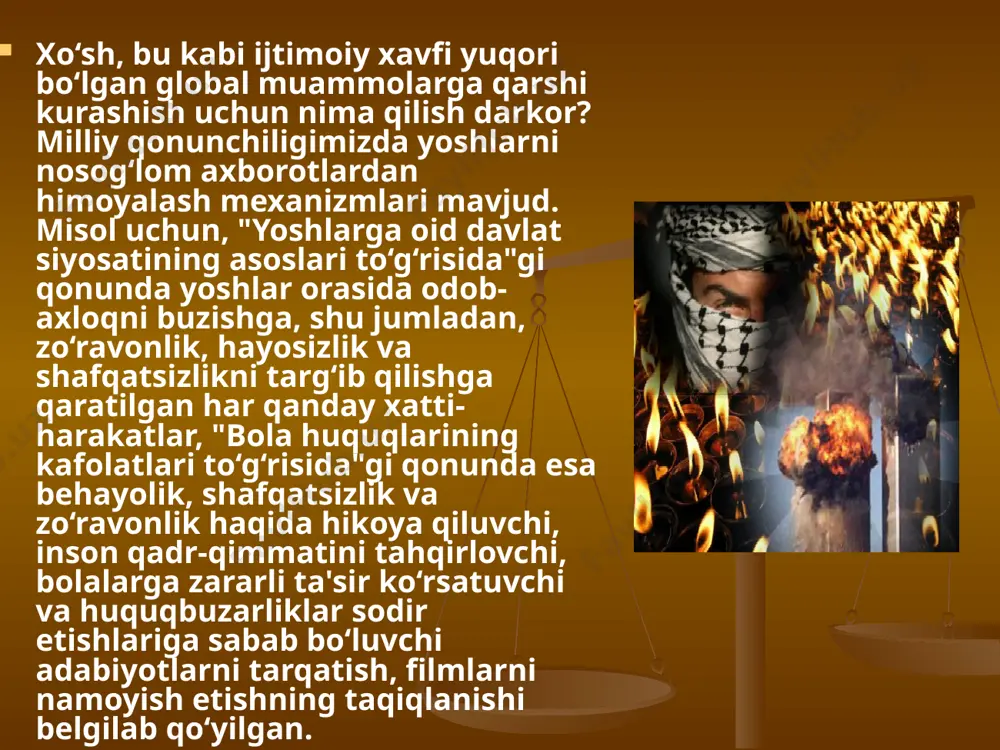 ma'naviy tahdidlar va unga qarshi kurash yo'llari - Page 5