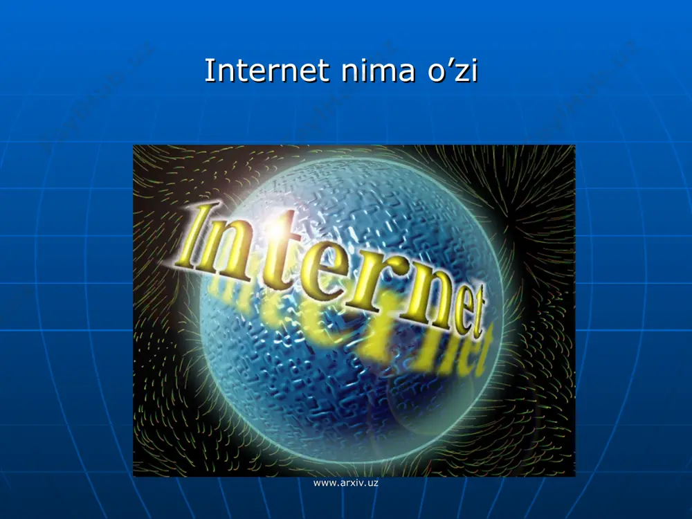 internet tarmog’i va undan foydalanish - Page 2